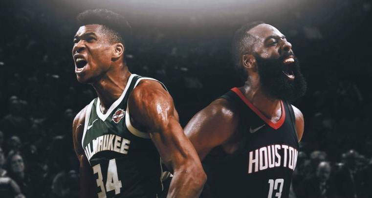 哈登焦点对战，字母哥与50激战雄鹿分钟，出色防守胜负难料！